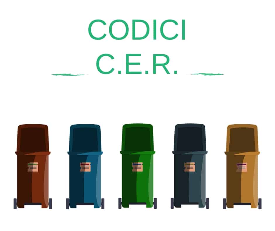 Rifiuti: Rettificati diversi codici CER